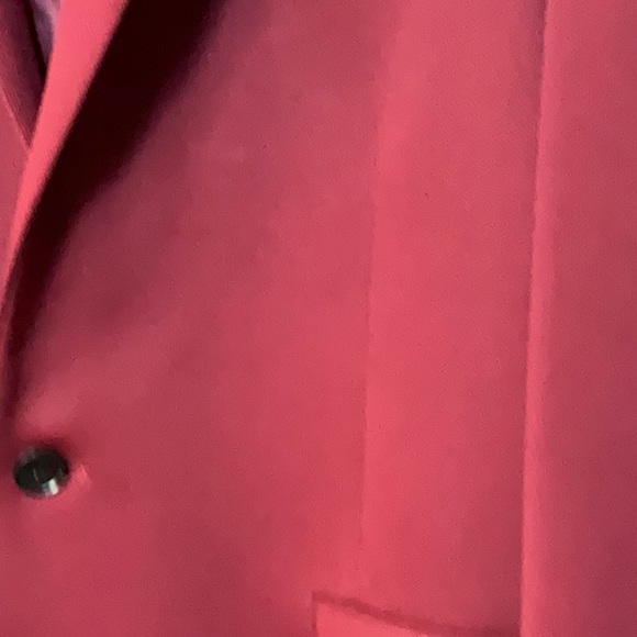 Men's Cranberry Colored Blazer (NWOT) - Picture 3 of 7
